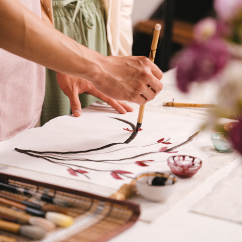 Painting European Crafts Alliance Onwards and Up