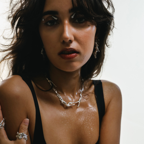 Drippy Silver Necklace Hyland Carter | Onwards and Up