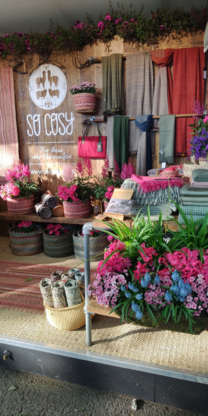 Chelsea Flower Show, So Cosy Trade Stand | Onwards and Up